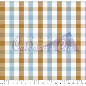 Xadrez Olivia cor 03 (Azul)